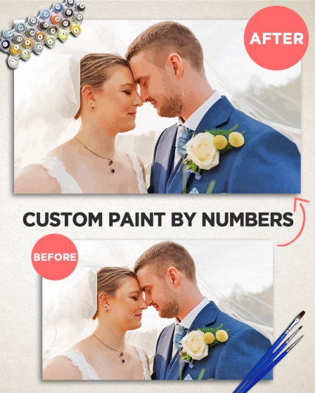 Custom Paint by Numbers Kit