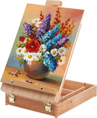 Wooden Easle For Painting By Numbers