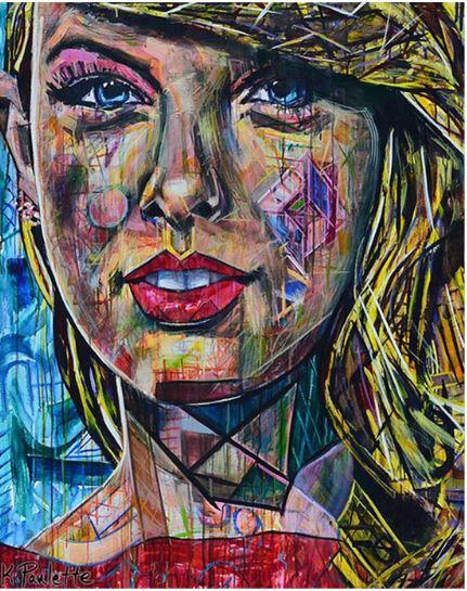 Colorful Taylor Swift People Paint By Numbers