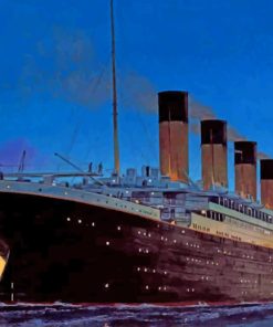Titanic ship paint by numbers