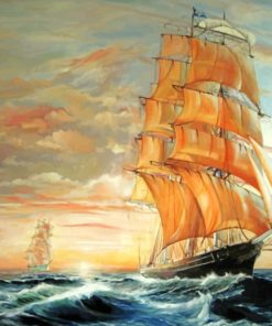Cutty sark ship paint by numbers
