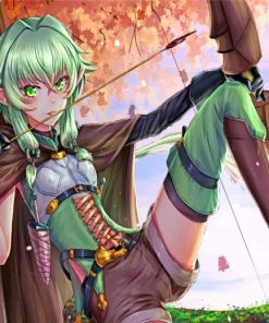 Anime Elf Paint by numbers