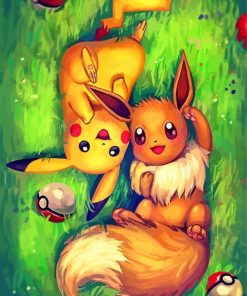 Pokemon Anime Paint by numbers