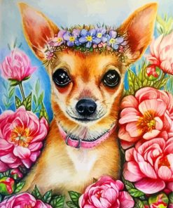 chihuaha-dog-paint-by-number