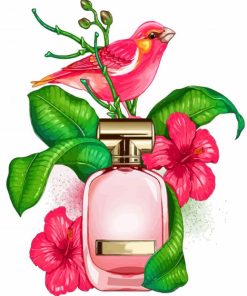 pink-bird-and-perfume-paint-by-numbers
