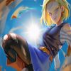 Android 18 Dragon Ball Z Art Paint by numbers