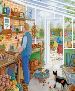The Garden Room Paint by numbers