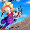 Android 18 Dragon Ball Z Paint by numbers