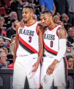 blazers-players-paint-by-numbers