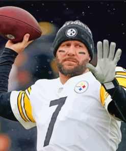 Ben Roethlisberger paint by numbers