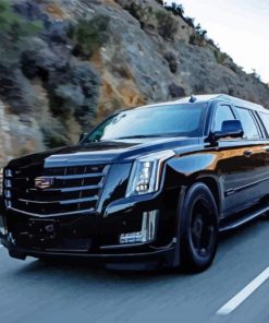 Cadillac Escalade On Road paint by numbers
