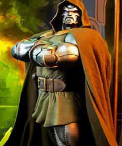 Doctor Doom paint by numbers