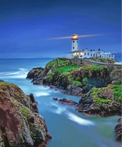 Fanad Head Lighthouse Ireland paint by numbers
