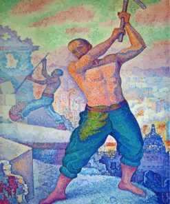 The Demolisher By Paul Signac paint by numbers