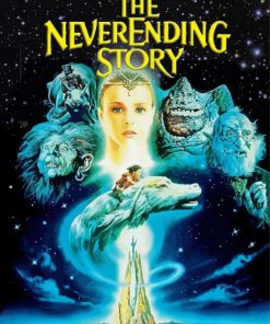 The NeverEnding Story Movie Poster paint by numbers