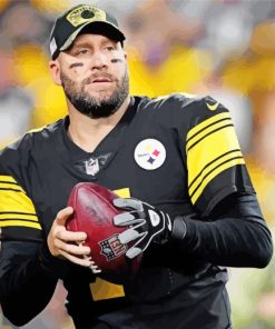 Ben Roethlisberger paint by numbers