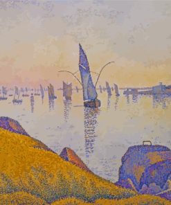 Allegro Maestoso By Paul Signac paint by numbers