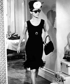 Monochrome Breakfast At Tiffanys paint by numbers