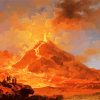 Mount Vesuvius In Italy paint by numbers
