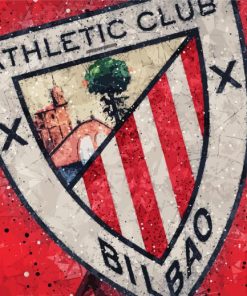 Club Bilbao Logo paint by numbers
