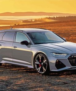 Audi Rs6 Car paint by numbers