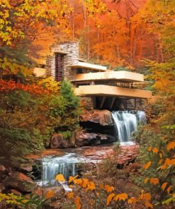 Autumn Fallingwaters paint by numbers