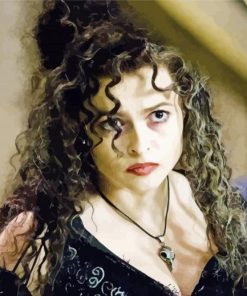 Bellatrix Lestrange Character paint by numbers