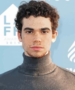 Cameron Boyce Actor paint by number