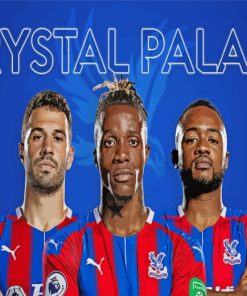 Crystal Palace Players paint by numbers