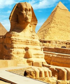 Egypt Sphinx paint by number