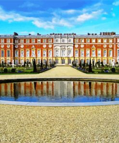 Hampton Court Palace England paint by numbers