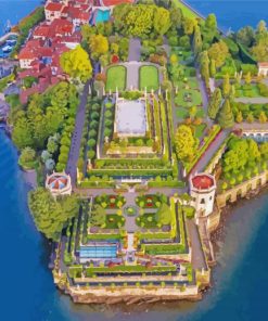 Isola Bella Garden paint by number