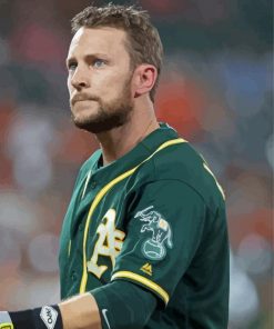 Jed Lowrie paint by numbers