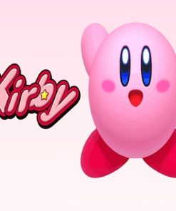 Kirby Video Games paint by numbers
