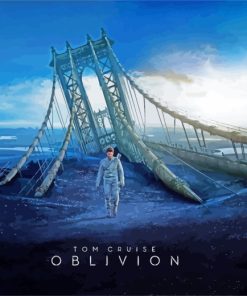 Oblivion Movie Poster paint by numbers