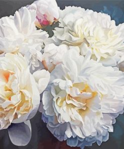 Peonies Flowers paint by number