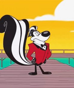 Pepe Le Pew paint by number