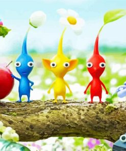 Pikmin Game paint by numbers