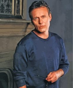 Rupert Giles Buffy The Vampire Slayer paint by numbers
