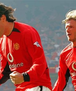 Ruud Van And Beckham paint by numbers