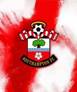 Southampton Fc Team Logo paint by numbers