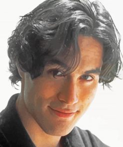 The American Actor Brandon Lee paint by numbers