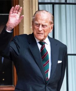 The Prince Philip paint by numbers