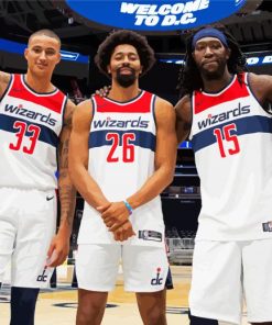 Washington Wizards Players paint by numbers