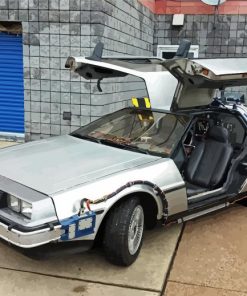Delorean paint by numbers