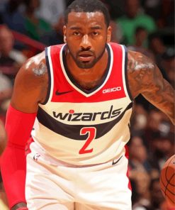 John Wall Wizards paint by numbers