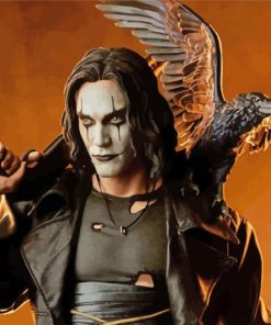 The Crow Movie Character paint by numbers
