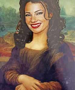 The Nanny Monalisa paint by number