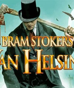 Van Helsing Movie paint by numbers