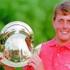 Young Phil Mickelson paint by numbers